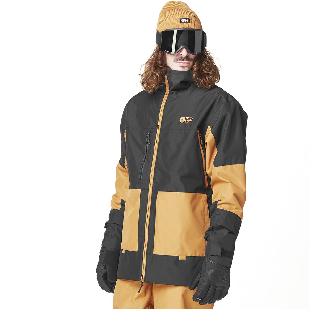 Picture Organic куртка лижна Jomoh 2025 black-brown sugar XL