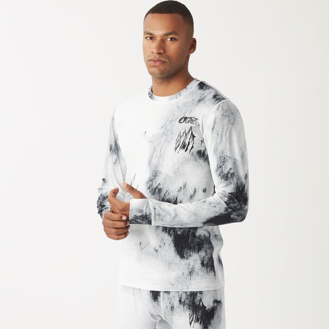 Picture Organic термоштани Lhotse Printed snowy pine print XL