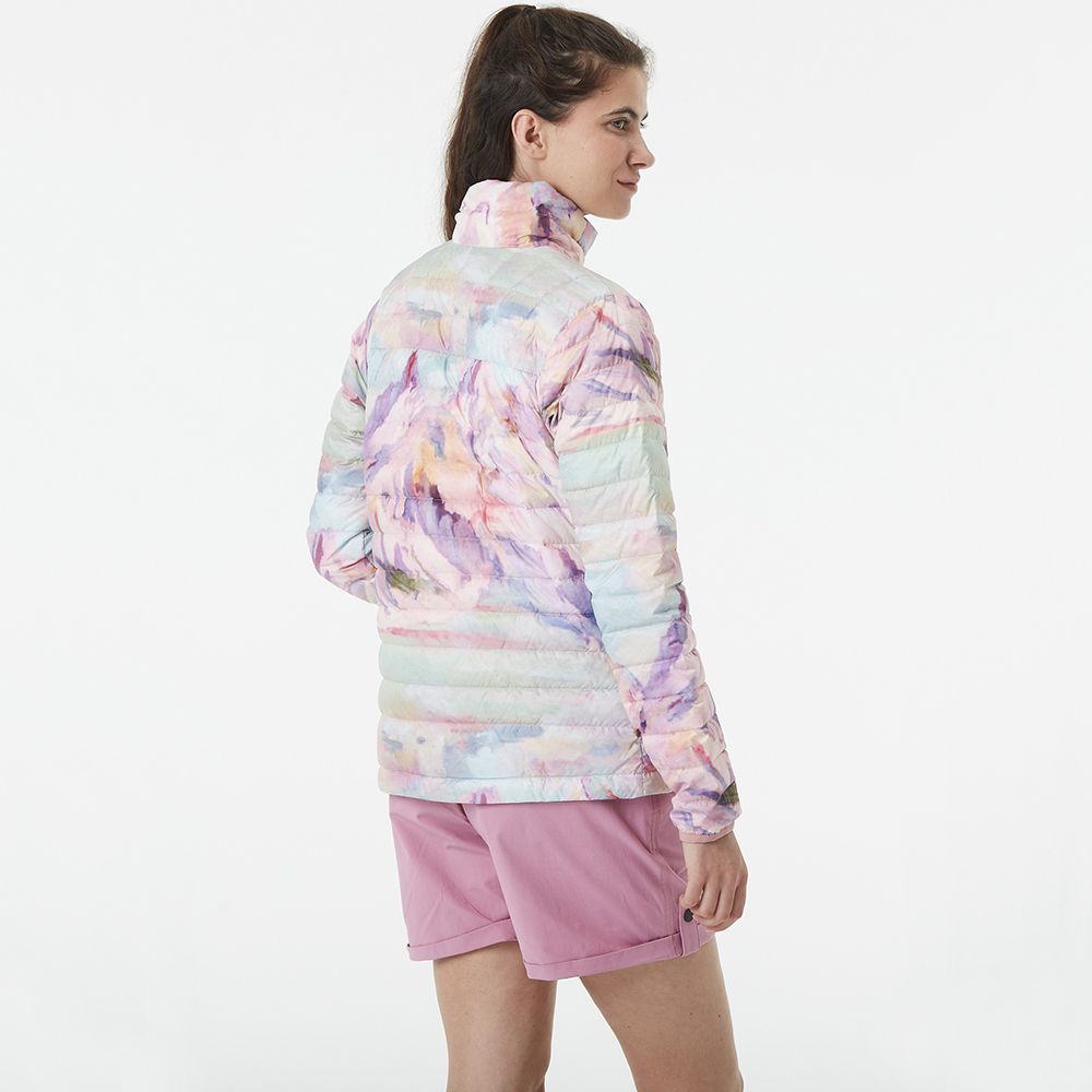 Picture Organic куртка пухова Light Puff Printed W 2026 montanea print S