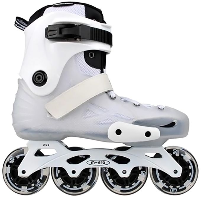 Micro роликові ковзани MT4 Flash white 39-40