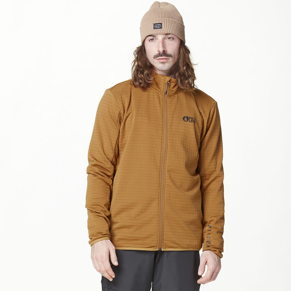 Picture Organic куртка флісова Marlay brown sugar S