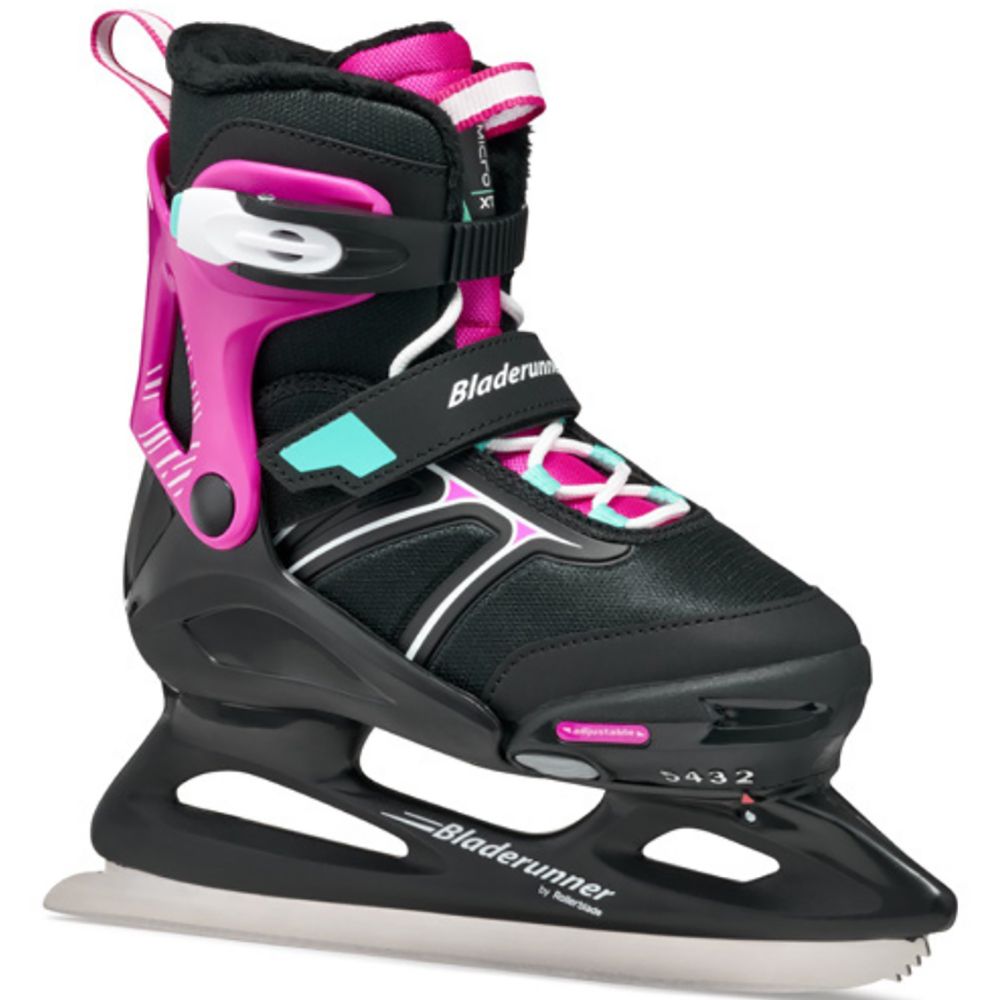 Bladerunner льодові ковзани Micro XT Ice G black-fuchsia 29-34