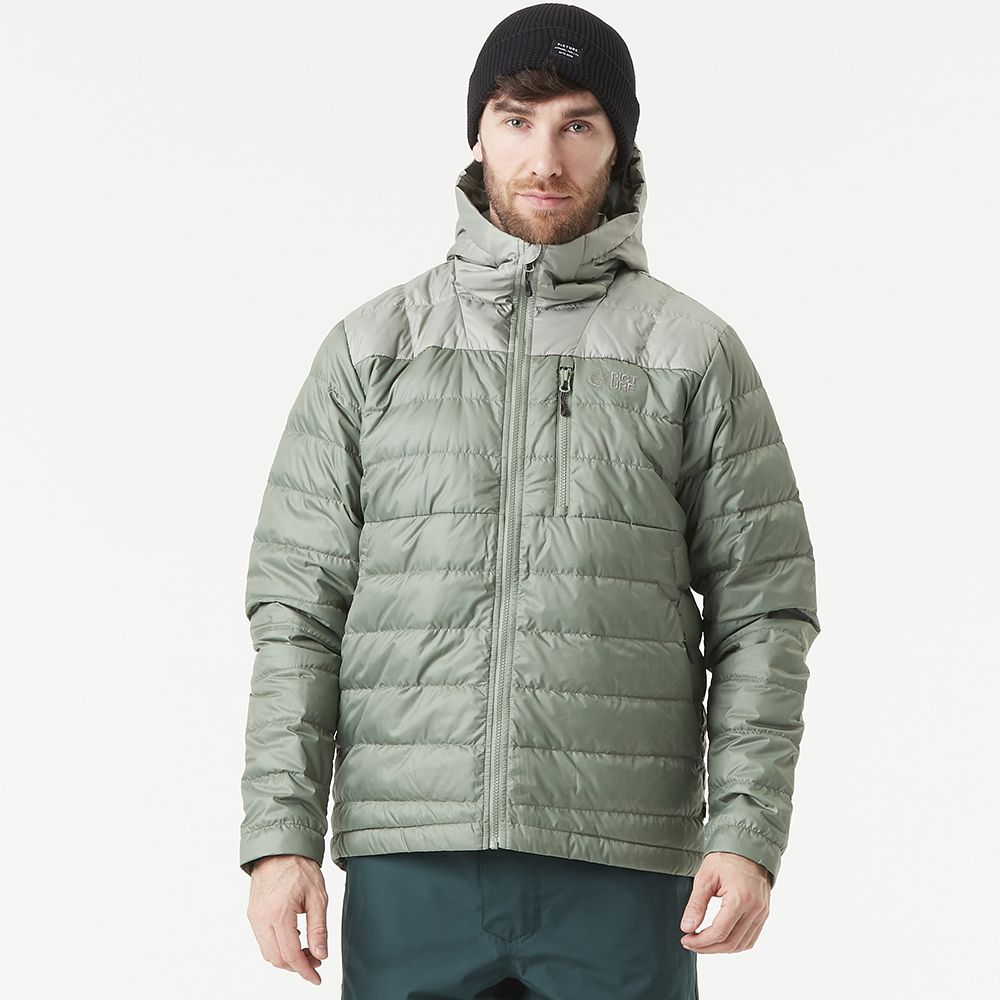 Picture Organic куртка пухова Mid Puff Down 2025 shadow-laurel wreath M