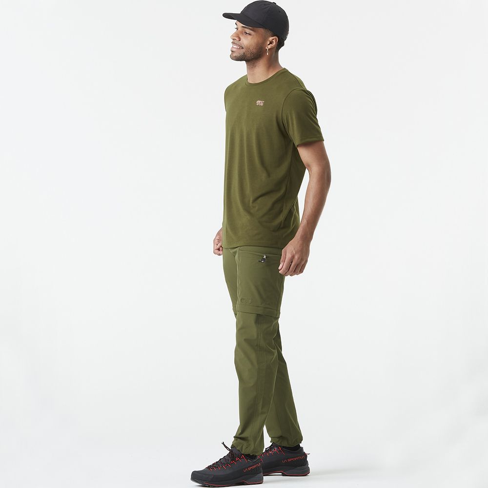 Picture Organic штани трекінгові Outif 2in1 Stretch tobacco M