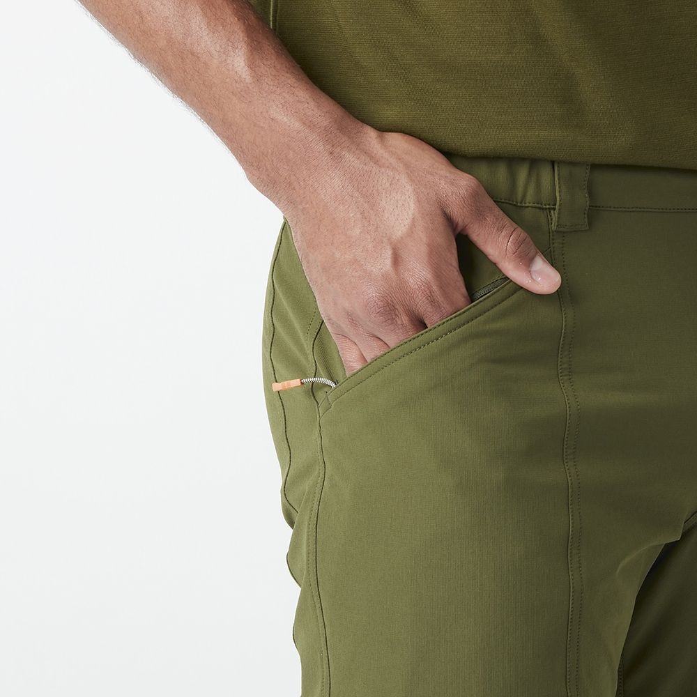 Picture Organic штани трекінгові Outif 2in1 Stretch tobacco M
