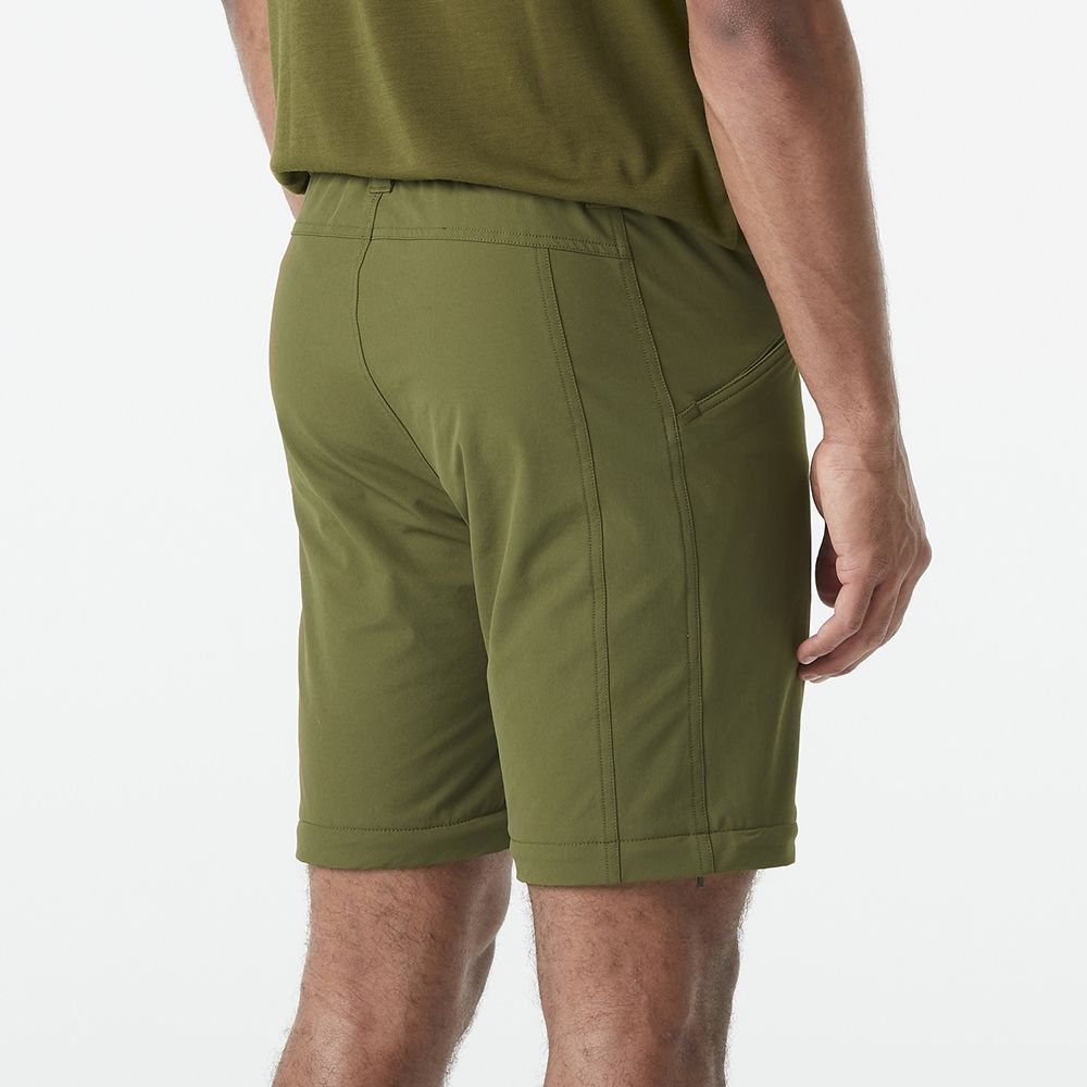 Picture Organic штани трекінгові Outif 2in1 Stretch tobacco M