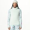 Picture Organic реглан флісовий Pagaya High W blurry water print-silt green L