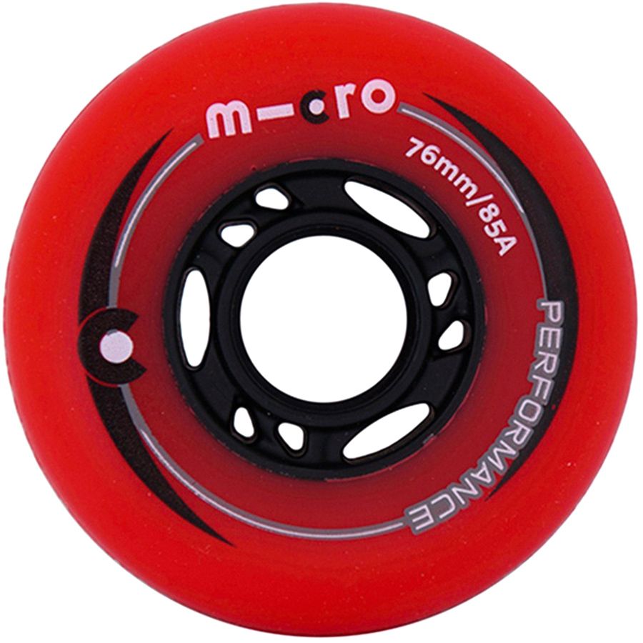 Micro колеса Performance 76 mm red