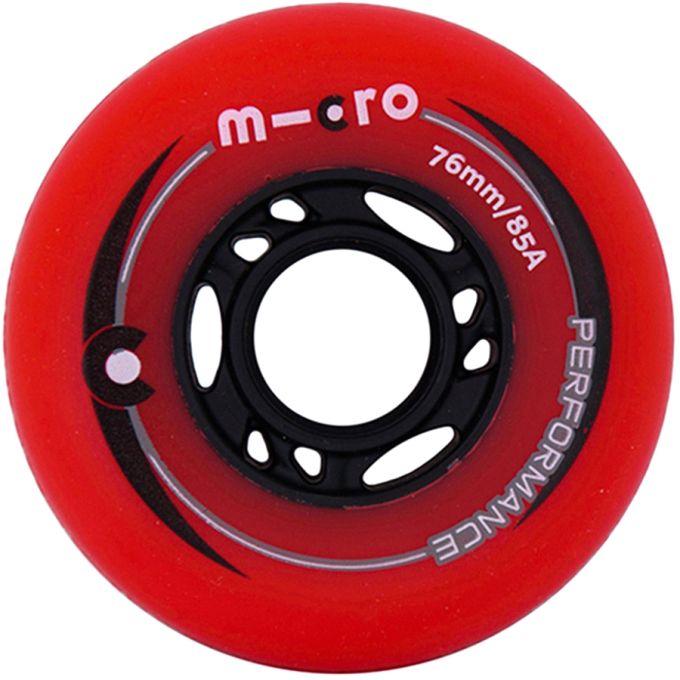 Micro колеса Performance 76 mm red