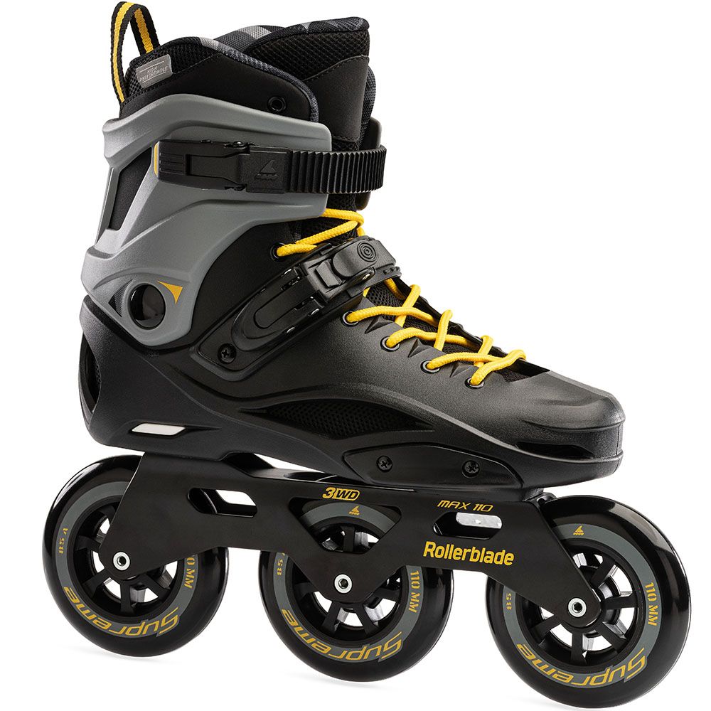Rollerblade роликові ковзани RB 110 black-saffron yellow 300