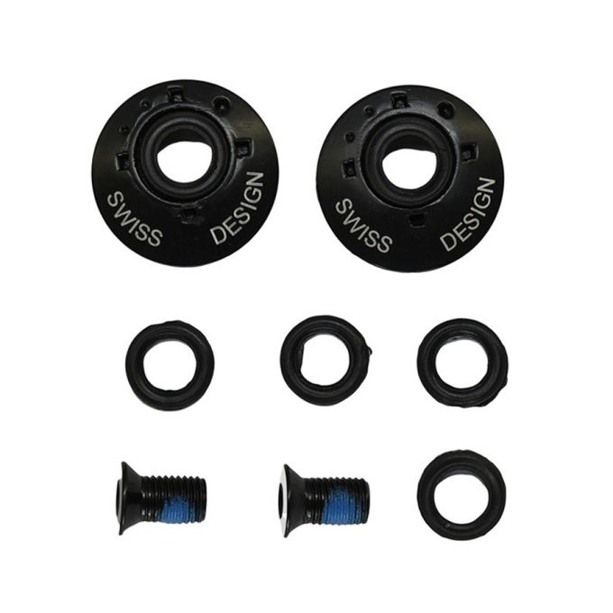 Micro набір ексцентриків кафа SR Mushroom Screws black