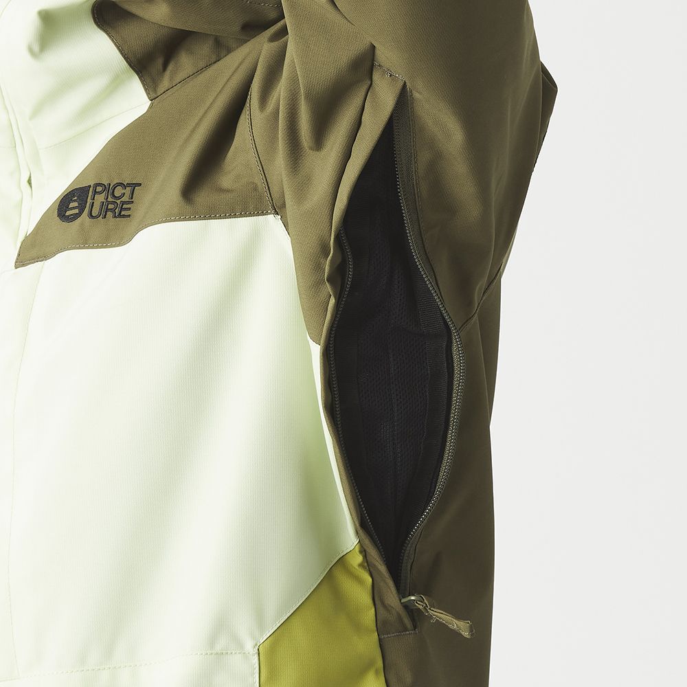 Picture Organic куртка лижна Seakrest W 2026 tobacco tender green XS