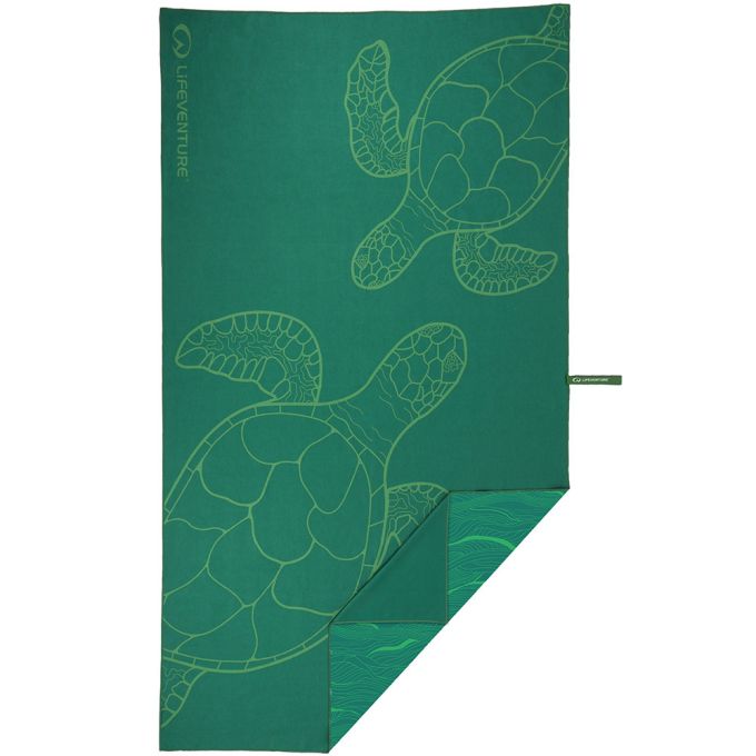 Lifeventure рушник Soft Fibre Printed turtle Giant