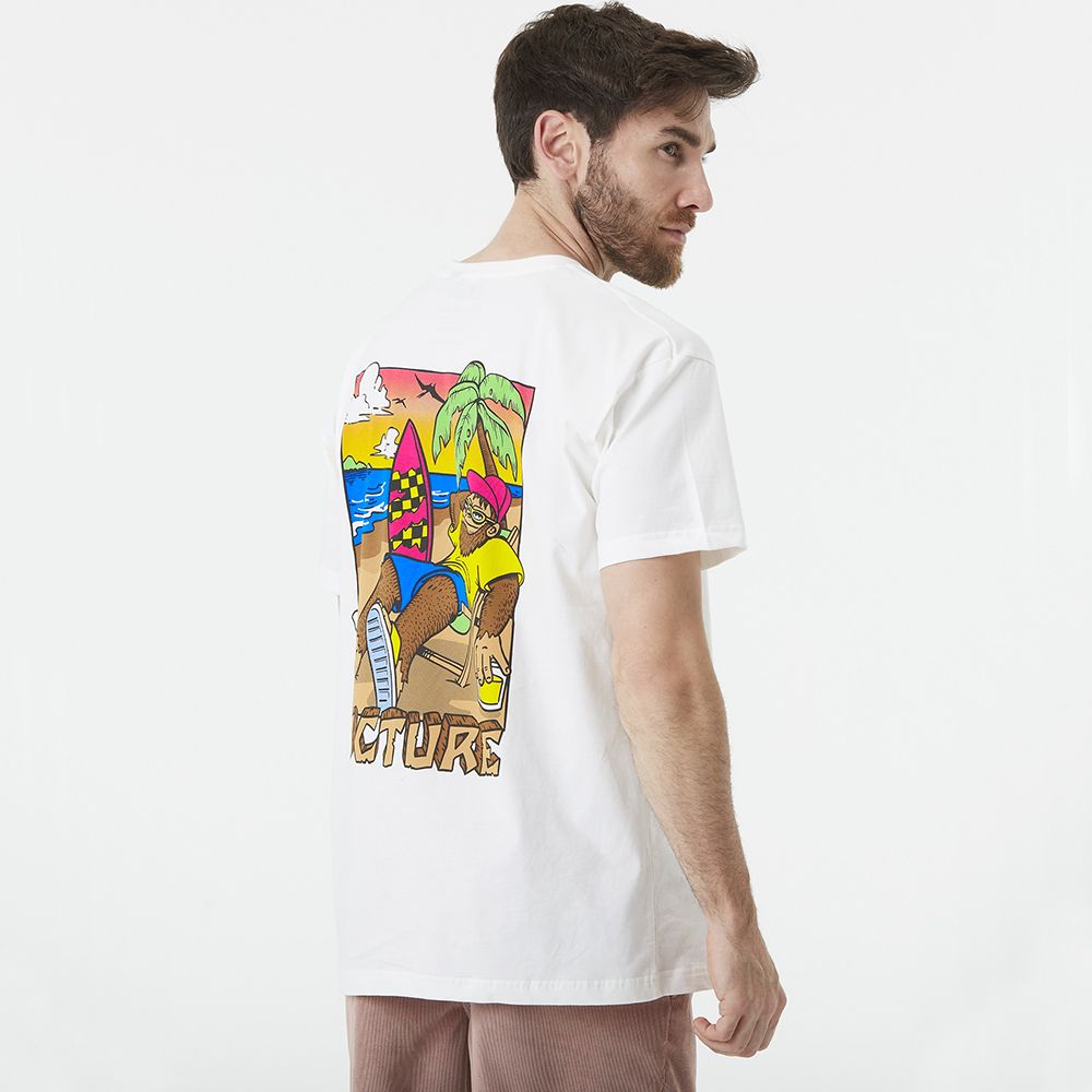 Picture Organic футболка Squatchy white M