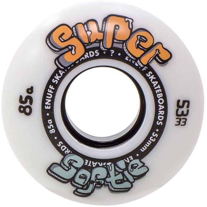 Enuff колеса Super Softie 58 mm white