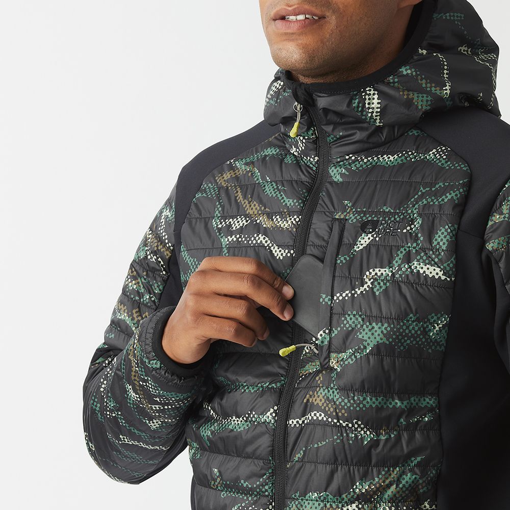 Picture Organic куртка утеплена Takashima 2026 forest shadow print M