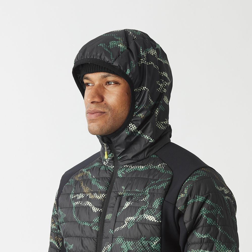 Picture Organic куртка утеплена Takashima 2026 forest shadow print M