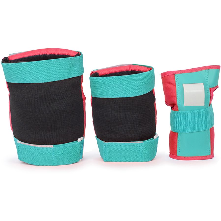 Rio Roller набір захисту Triple Pad Set red-mint L