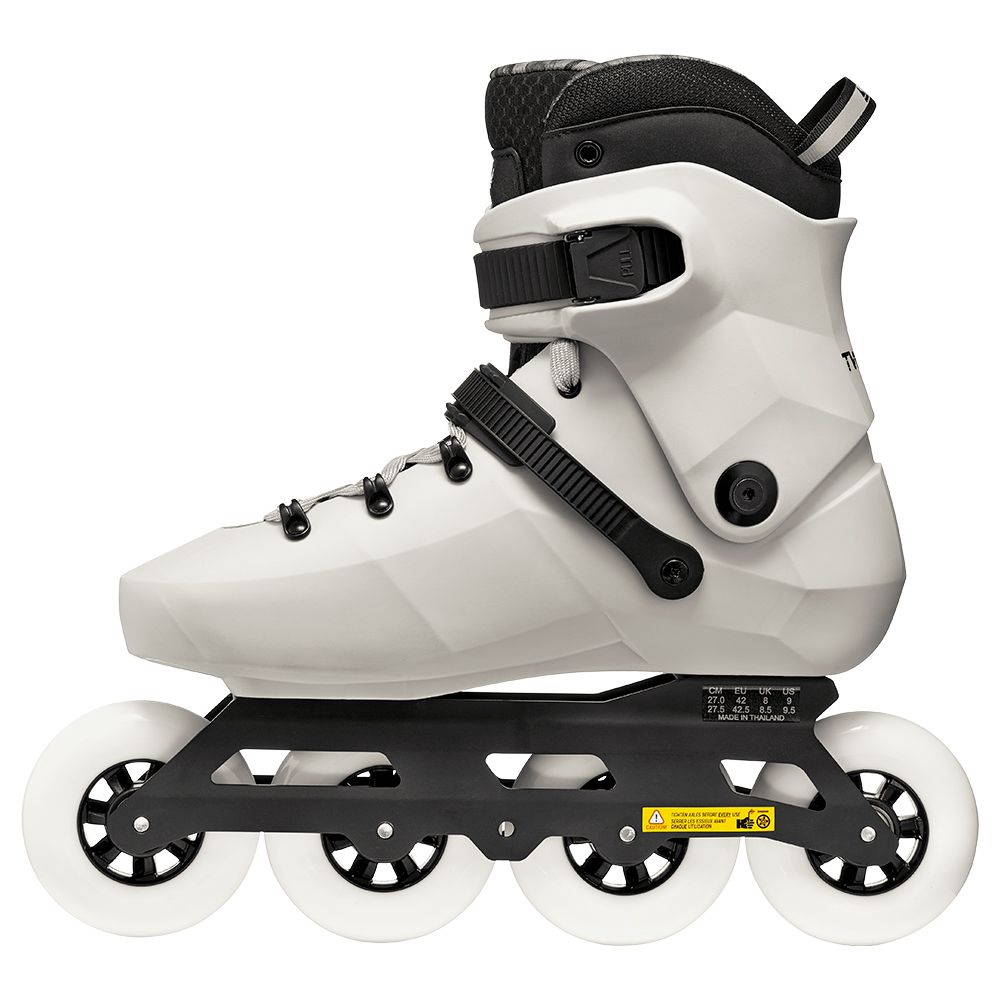 Rollerblade роликові ковзани Twister 90R white smoke-black 240