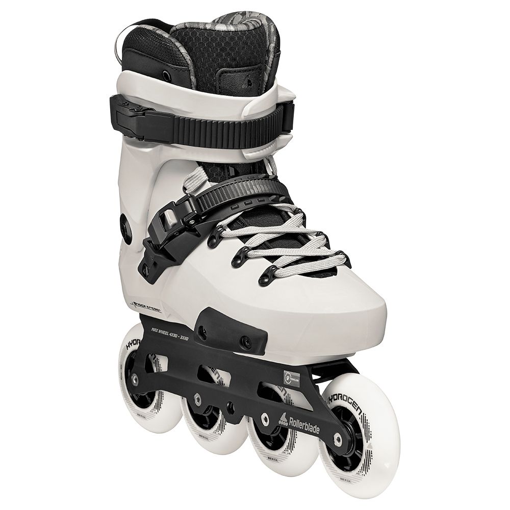 Rollerblade роликові ковзани Twister 90R white smoke-black 240
