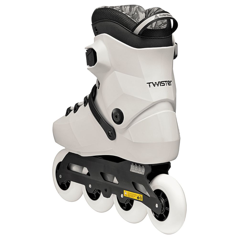Rollerblade роликові ковзани Twister 90R white smoke-black 240