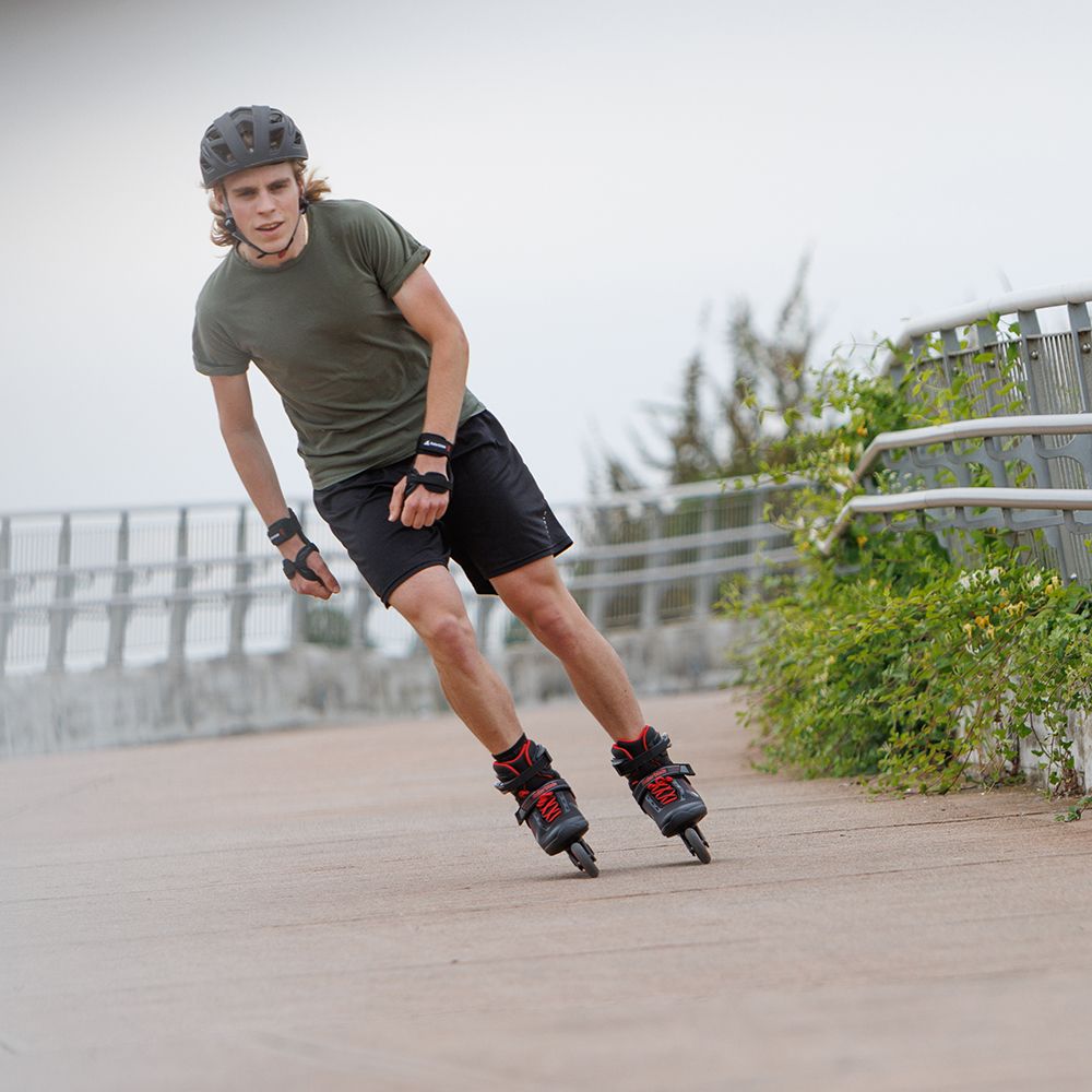 Rollerblade роликові ковзани Zetrablade black-red 250