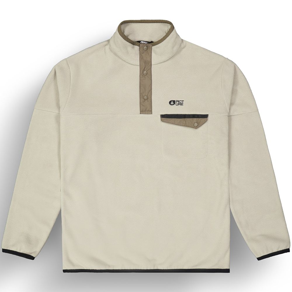 Picture Organic реглан флисовый Arcca 1/4 pure cashmere L