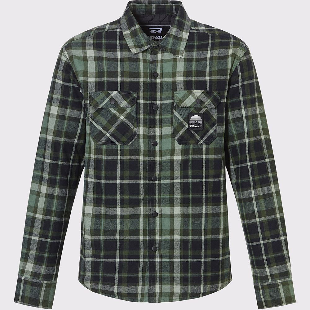 Rehall сорочка Brody 2026 checks moss L