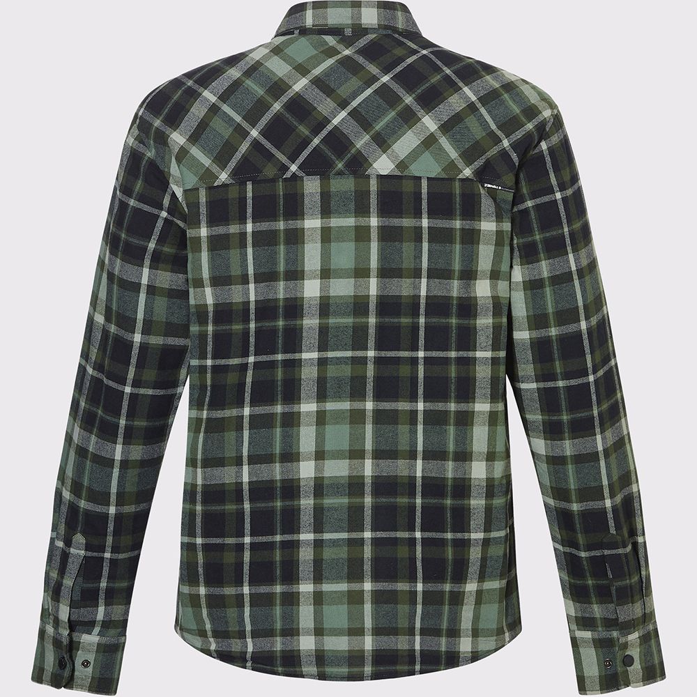 Rehall сорочка Brody 2026 checks moss L