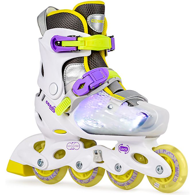 Cosmo ID ролики Candy Flash white 28-32