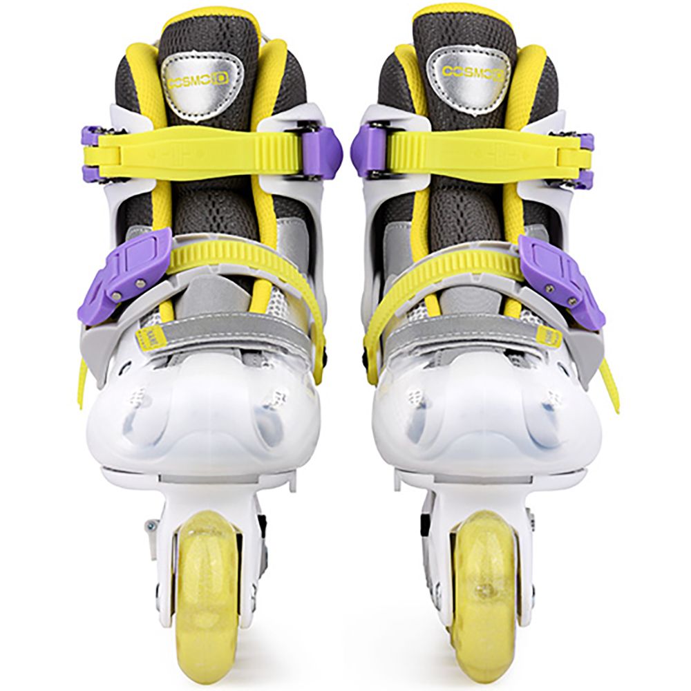 Cosmo ID ролики Candy Flash white 28-32