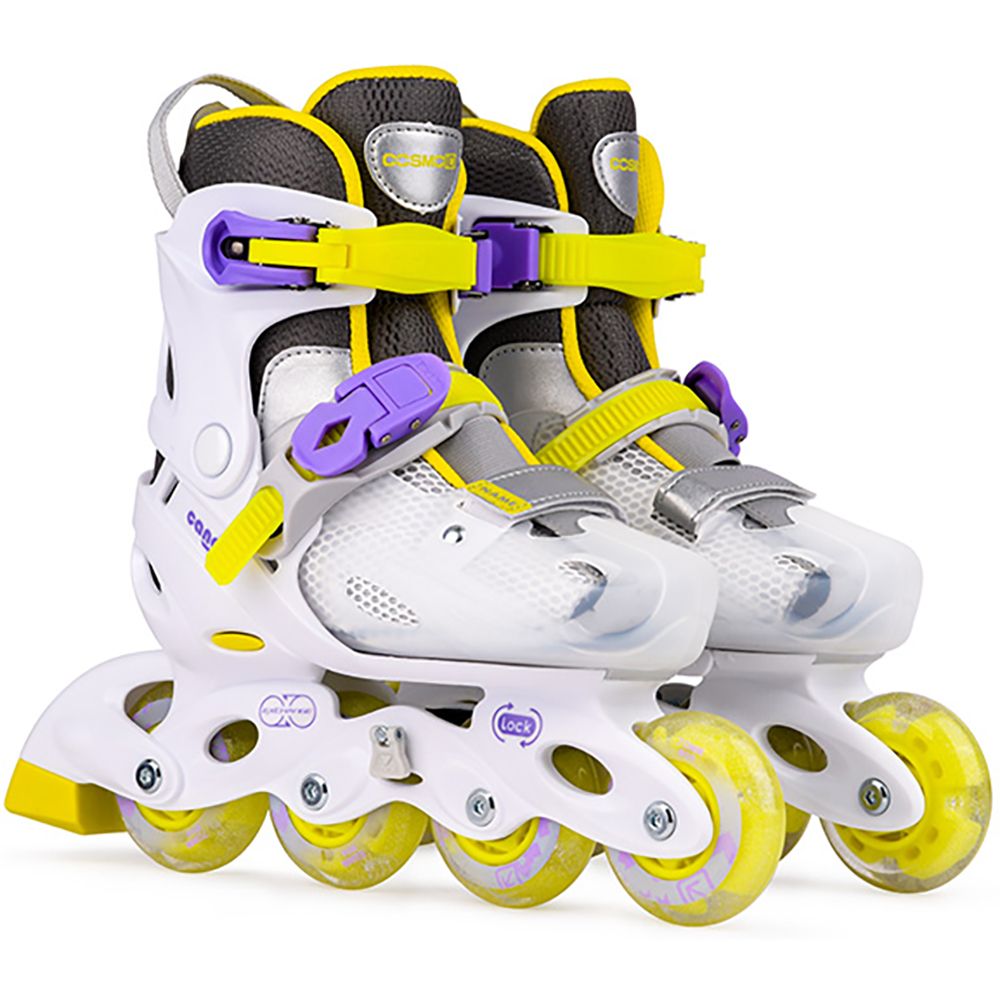 Cosmo ID ролики Candy Flash white 28-32