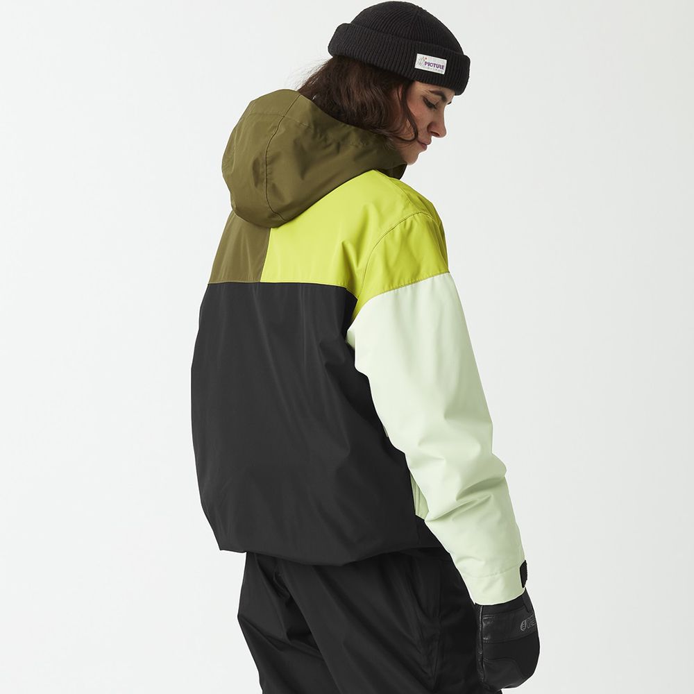 Picture Organic куртка лижна Citrik W 2026 tobacco tender green L