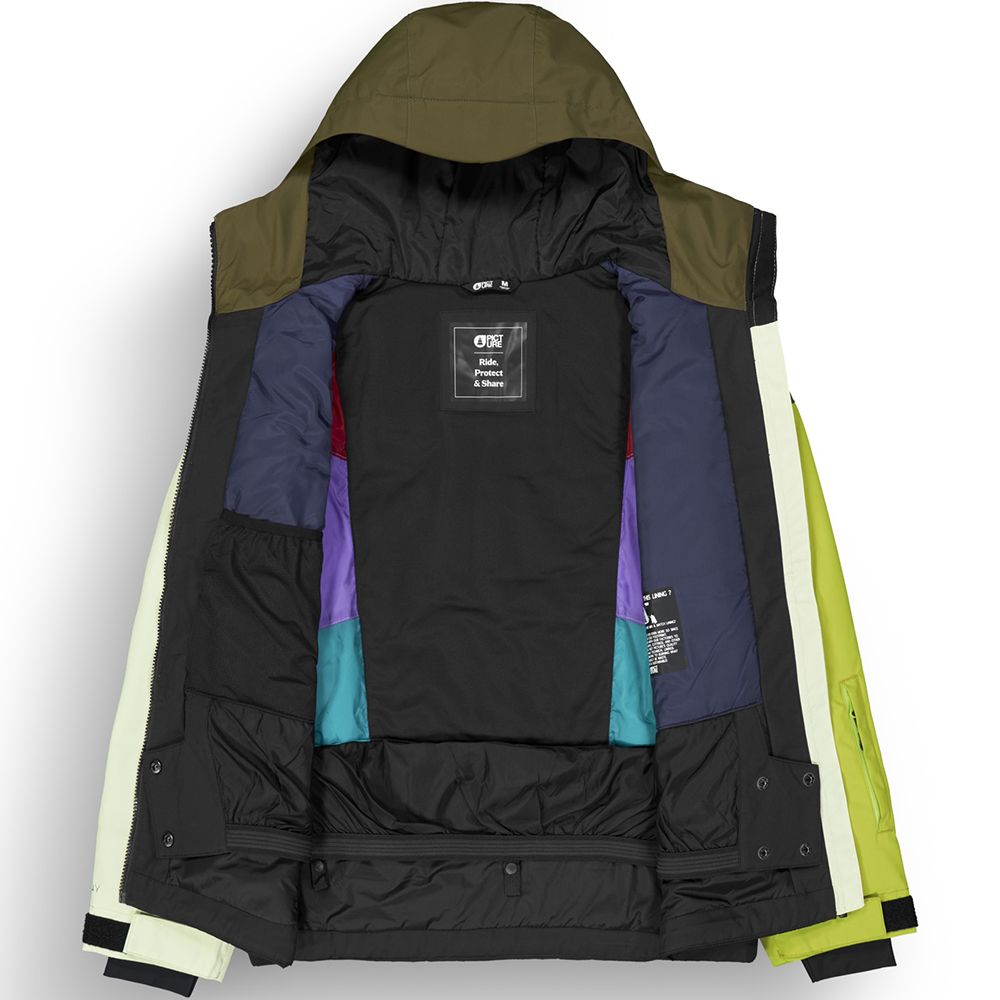 Picture Organic куртка лижна Citrik W 2026 tobacco tender green S