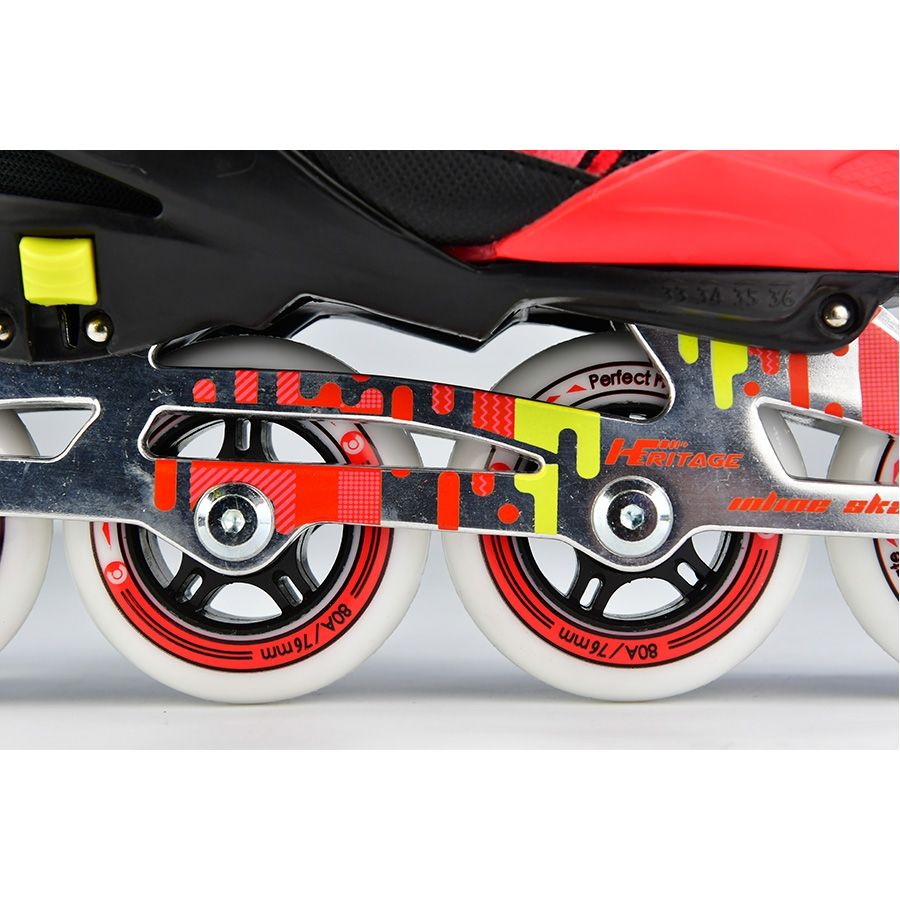 Micro ролики Duality red-black 29-32