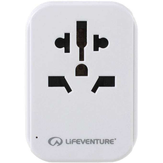 Lifeventure адаптер European Travel Adaptor USB