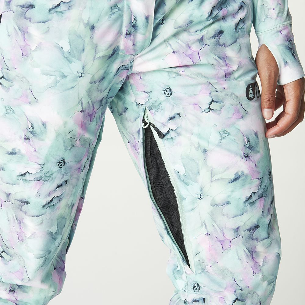 Picture Organic брюки лижні Exa Printed W 2025 blurry water print L