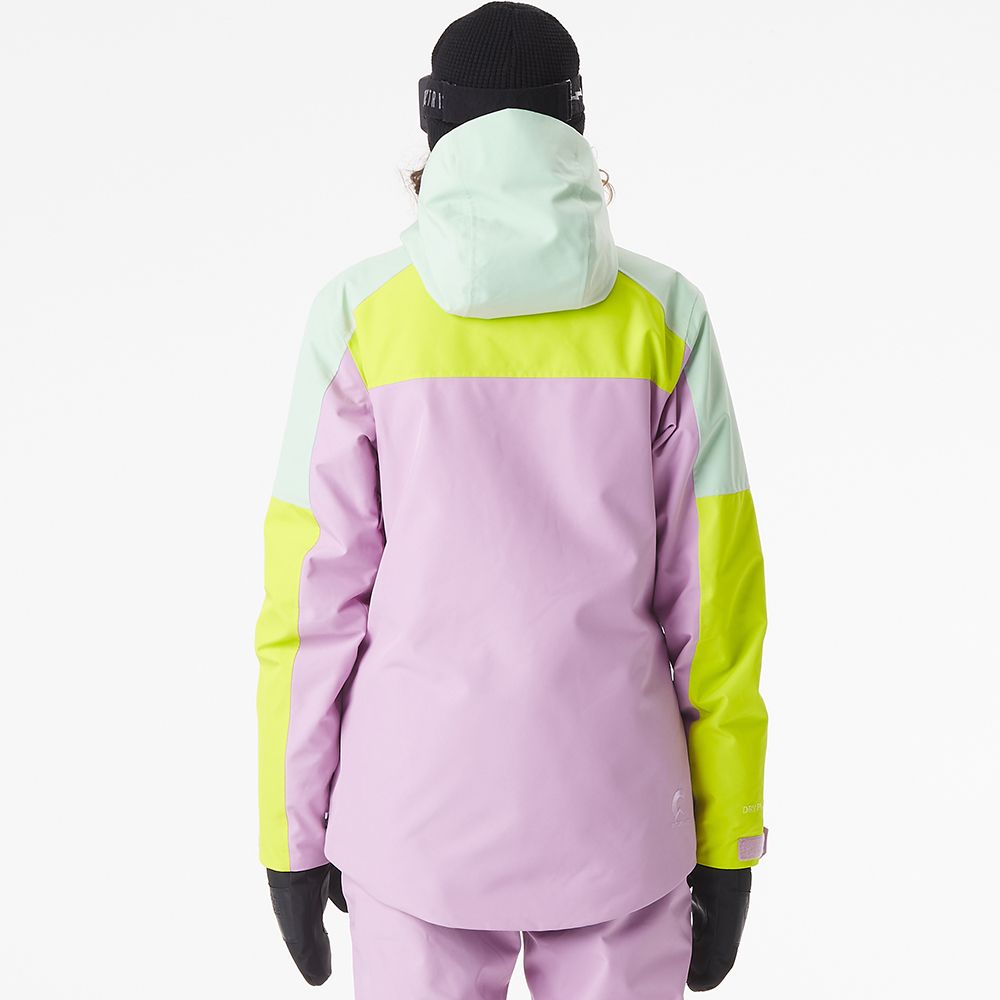 Picture Organic куртка лижна Exa W 2025 orchid acid-silt green L