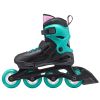 Rollerblade ролики Fury black-sea green 29-33
