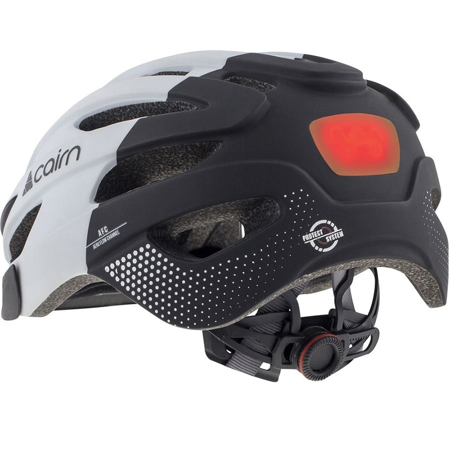 Cairn велошлем Fusion white-black 55-59