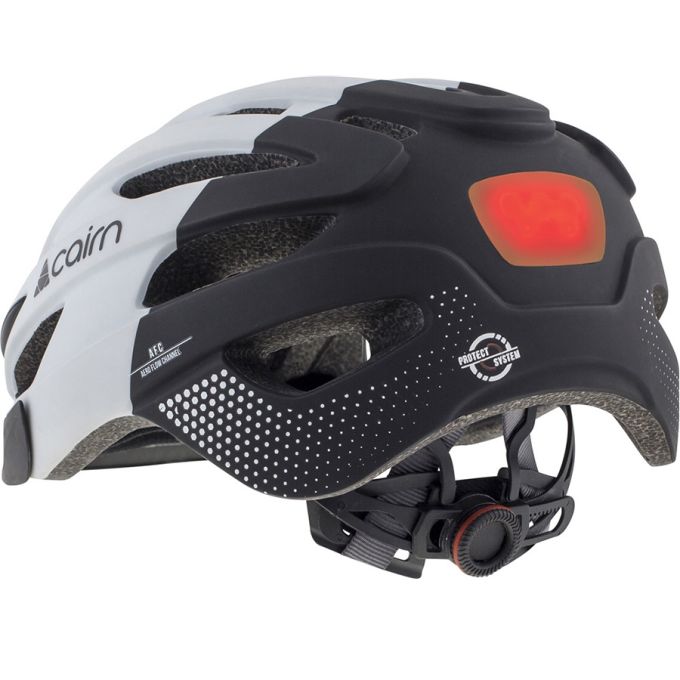 Cairn велошлем Fusion white-black 55-59