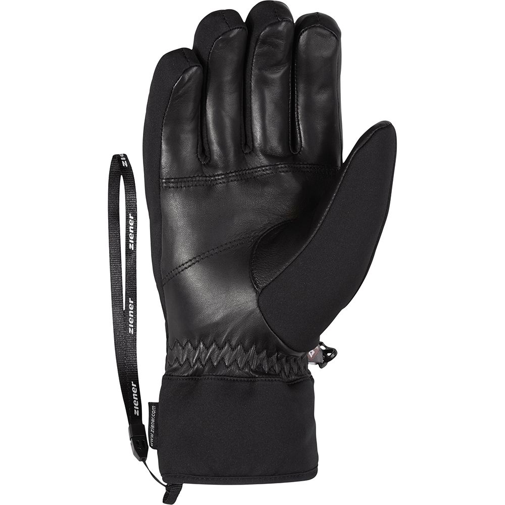 Ziener рукавички лижні Gin GTX black 10