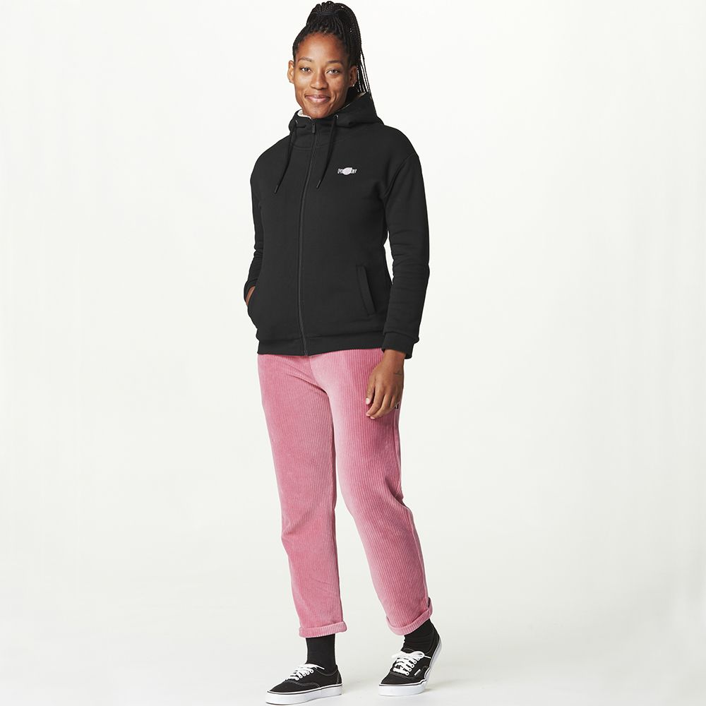 Picture Organic толстовка Glimma Plush Zip Hoody black L