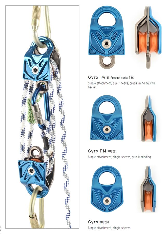 DMM блок Gyro Pulley blue