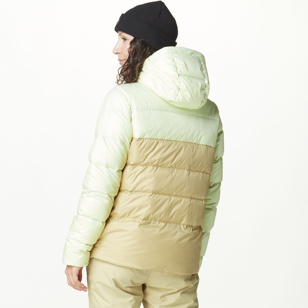 Picture Organic куртка пухова Hi Puff Down W 2025 lime cream-hemp-roebuck L