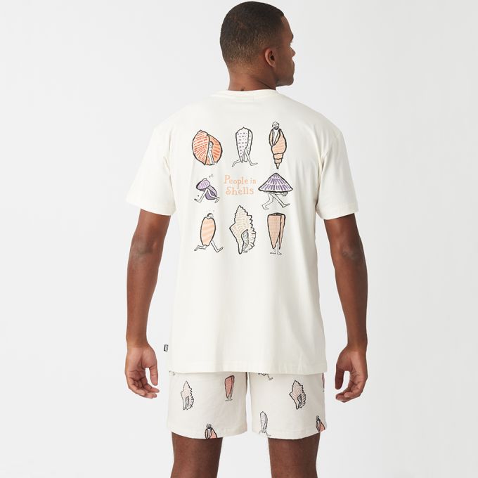 Picture Organic футболка Jean Julien people in shells L