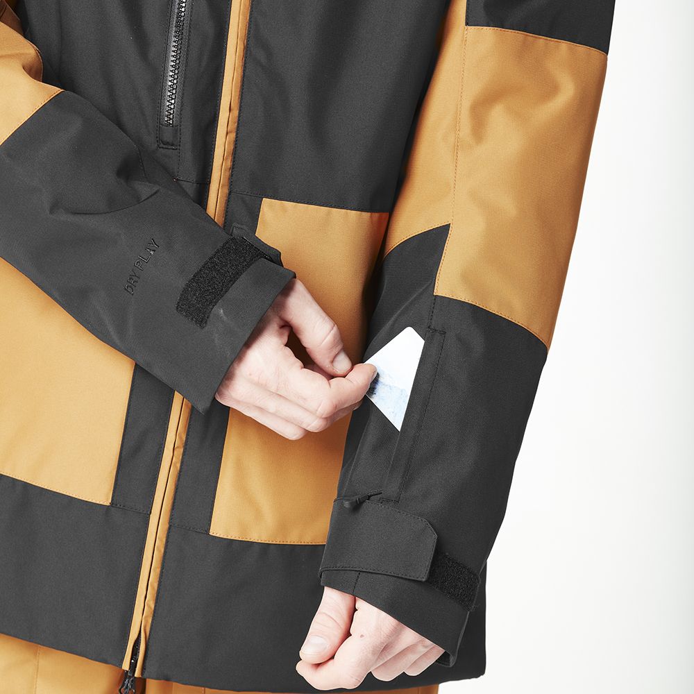 Picture Organic куртка лижна Jomoh 2025 black-brown sugar L