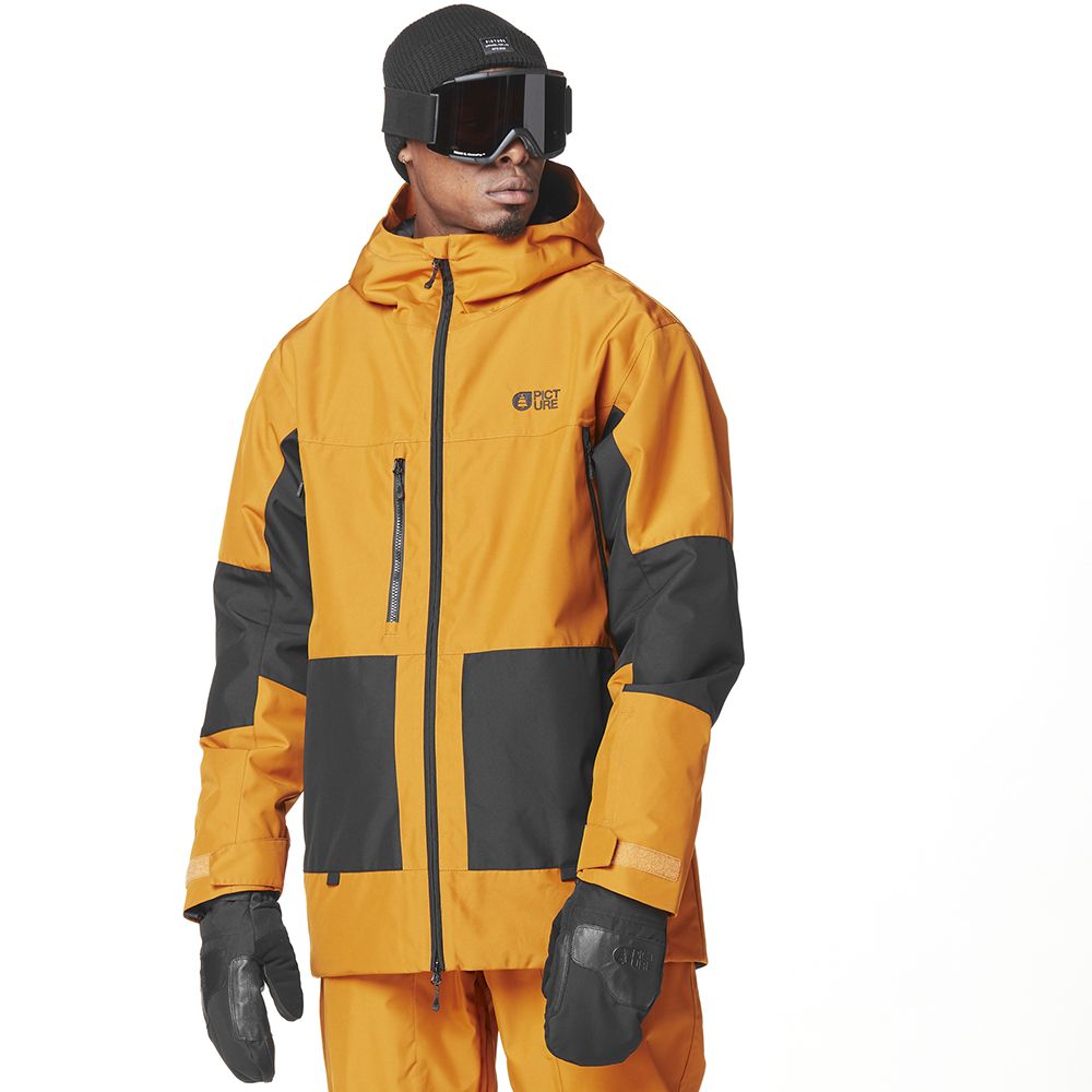 Picture Organic куртка лижна Jomoh 2025 honey black L