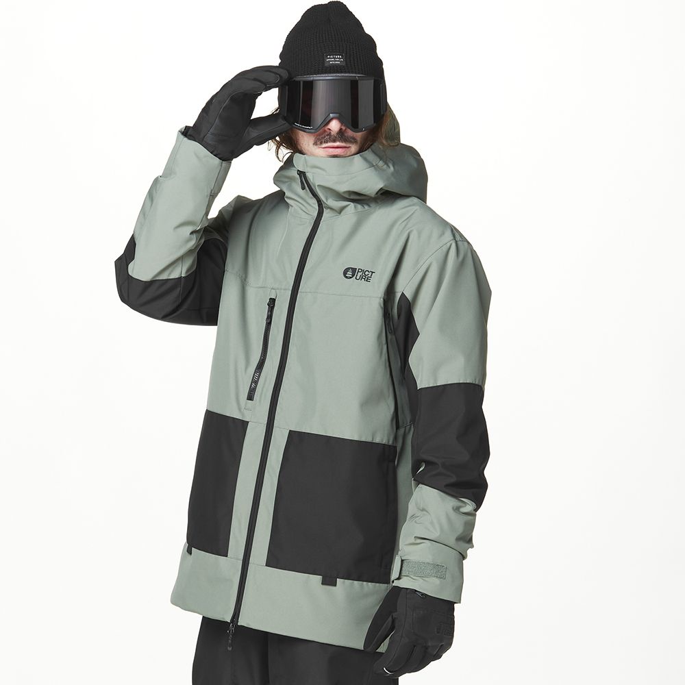 Picture Organic куртка лижна Jomoh 2025 laurel wreath-black L