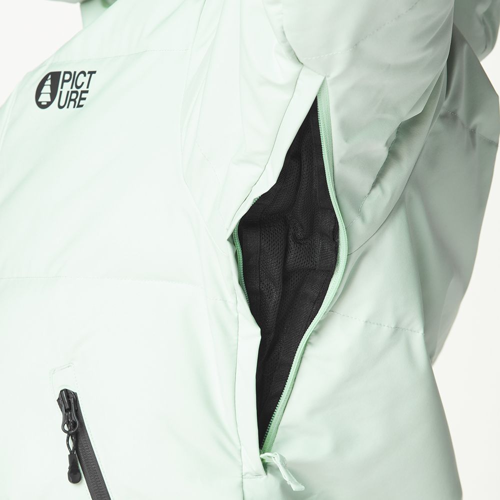 Picture Organic куртка лижна Lement W 2025 silt green L